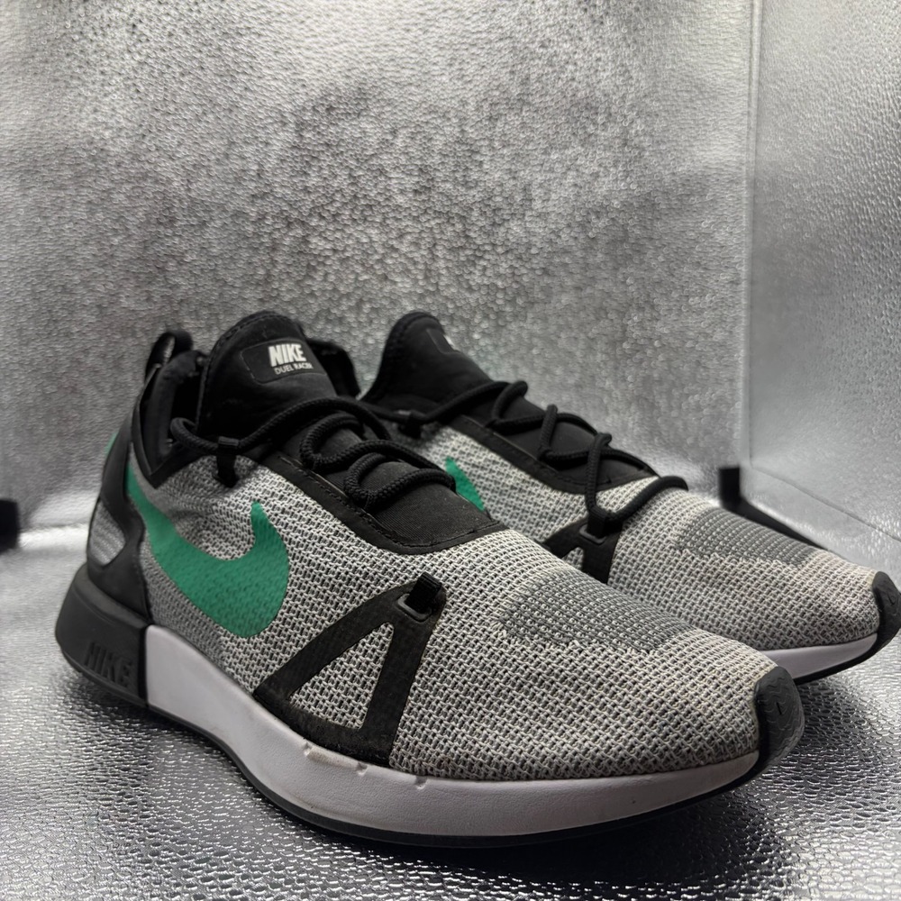 Size 11.5 Nike Duel Racer Menta Mens Lace UP Athletic Sneaker 918228-101